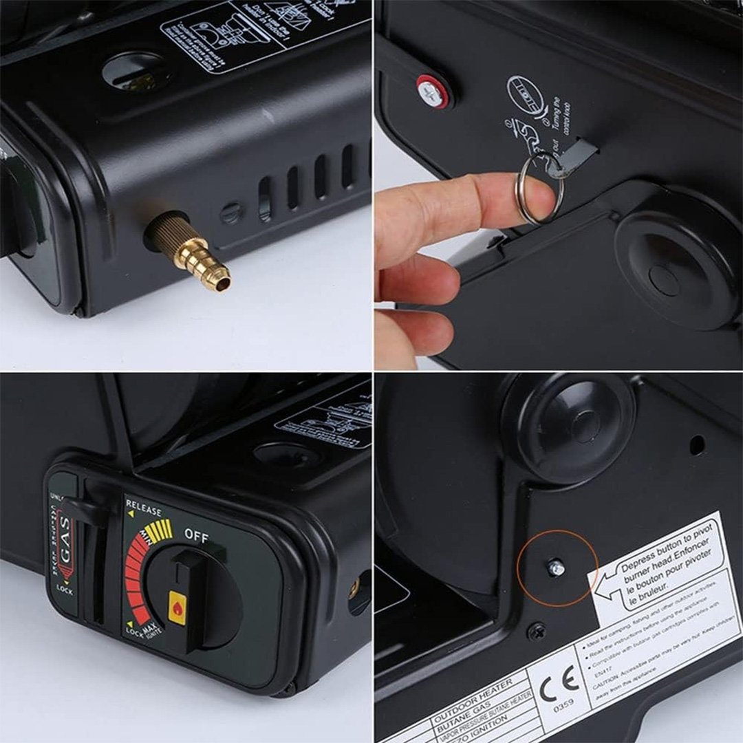 • غاز ودفاية 2 في 1 - الصورة 4