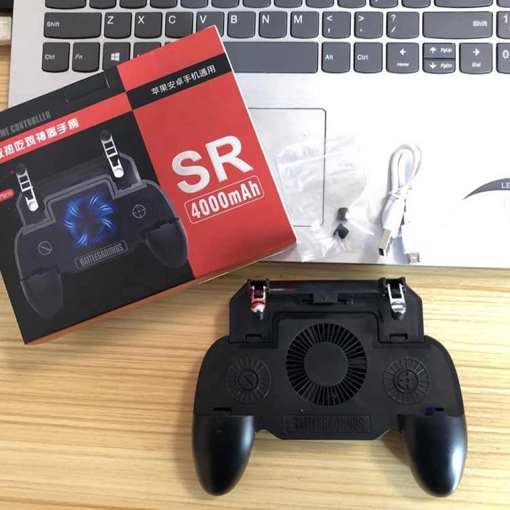 يد تحكم ألعاب مع مروحة تبريد وبنك طاقة - الصورة 3