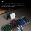 ⁦• مجموعة كيبورد و ماوس الألعاب بإضاءة خلفية RGB⁩ - الصورة ⁦6⁩