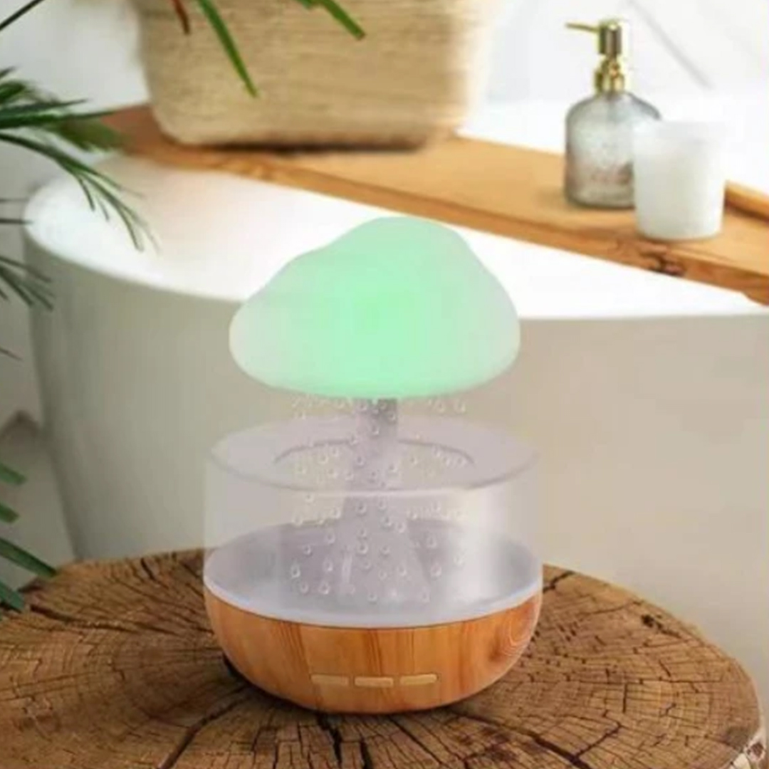 عرض مرطب جو السحابة الممطرة + مصباح غروب الشمس - الصورة 3