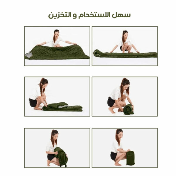 ⁦• مرتبة و بطانية قابله للطى مع شنطة هدية⁩ - الصورة ⁦4⁩