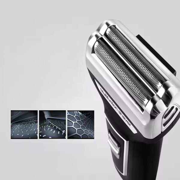 ⁦Kemei 3-in-1 Grooming Machine with Bonus Gift – KM-6558⁩ - الصورة ⁦5⁩