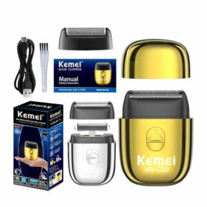 ماكينة حلاقة كهربائية كيمي صغيرة محمولة بثلاث شفرات