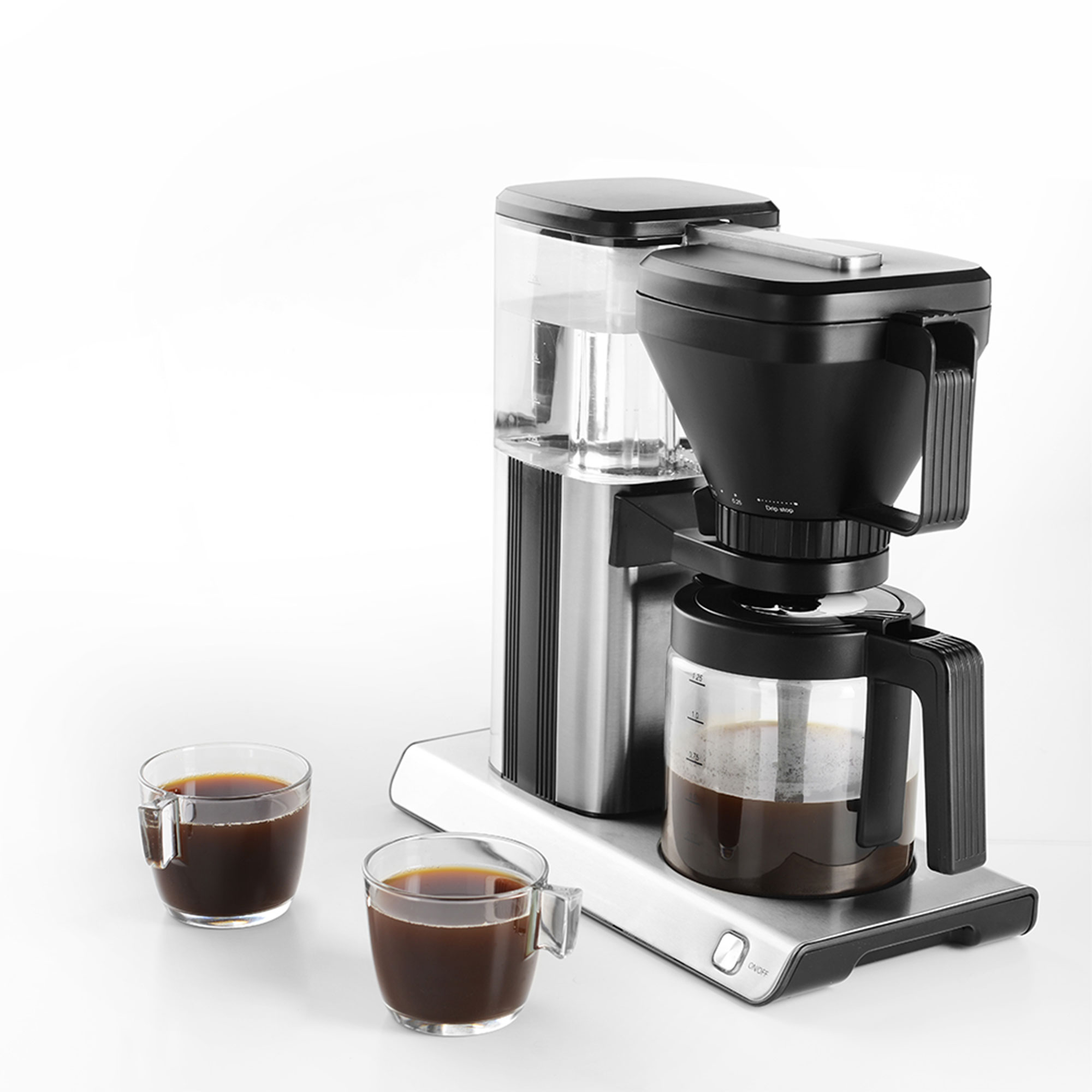 ماكينة قهوة وشاي حديثة بسعة 1.25 لتر ستيل ضمان عامين - الصورة 5