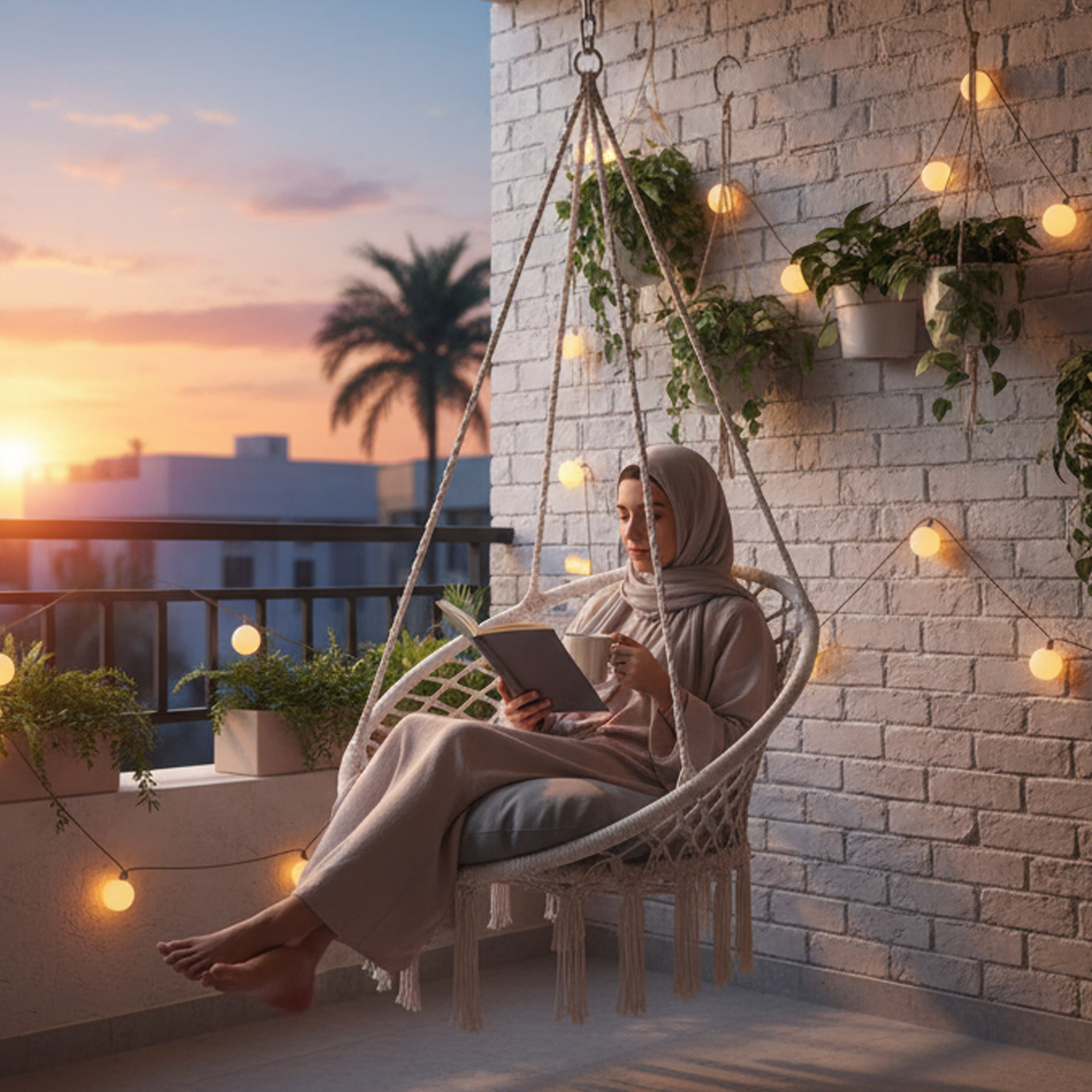 كرسي أرجوحة دائري معلق يتحمل اكثر من ١٢٠ كيلو - الصورة 3