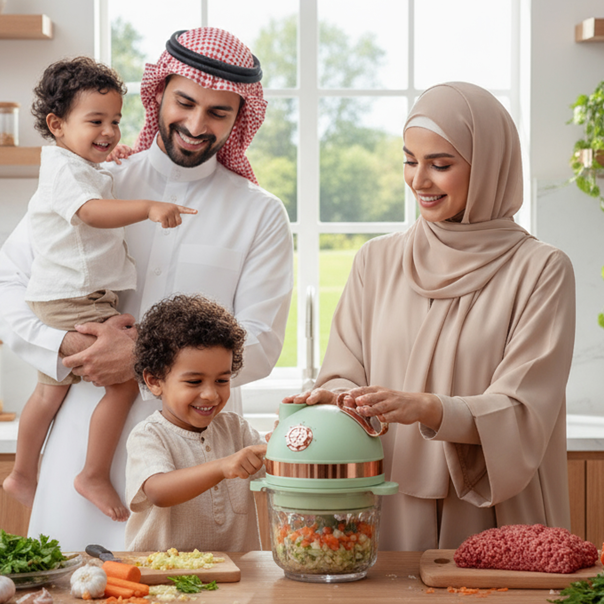 قطاعة ومفرمة 8 في 1 DLC بقدرة 500 واط وعاء زجاجي قوي - الصورة 4