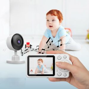 كاميرا وشاشة لحماية طفلك