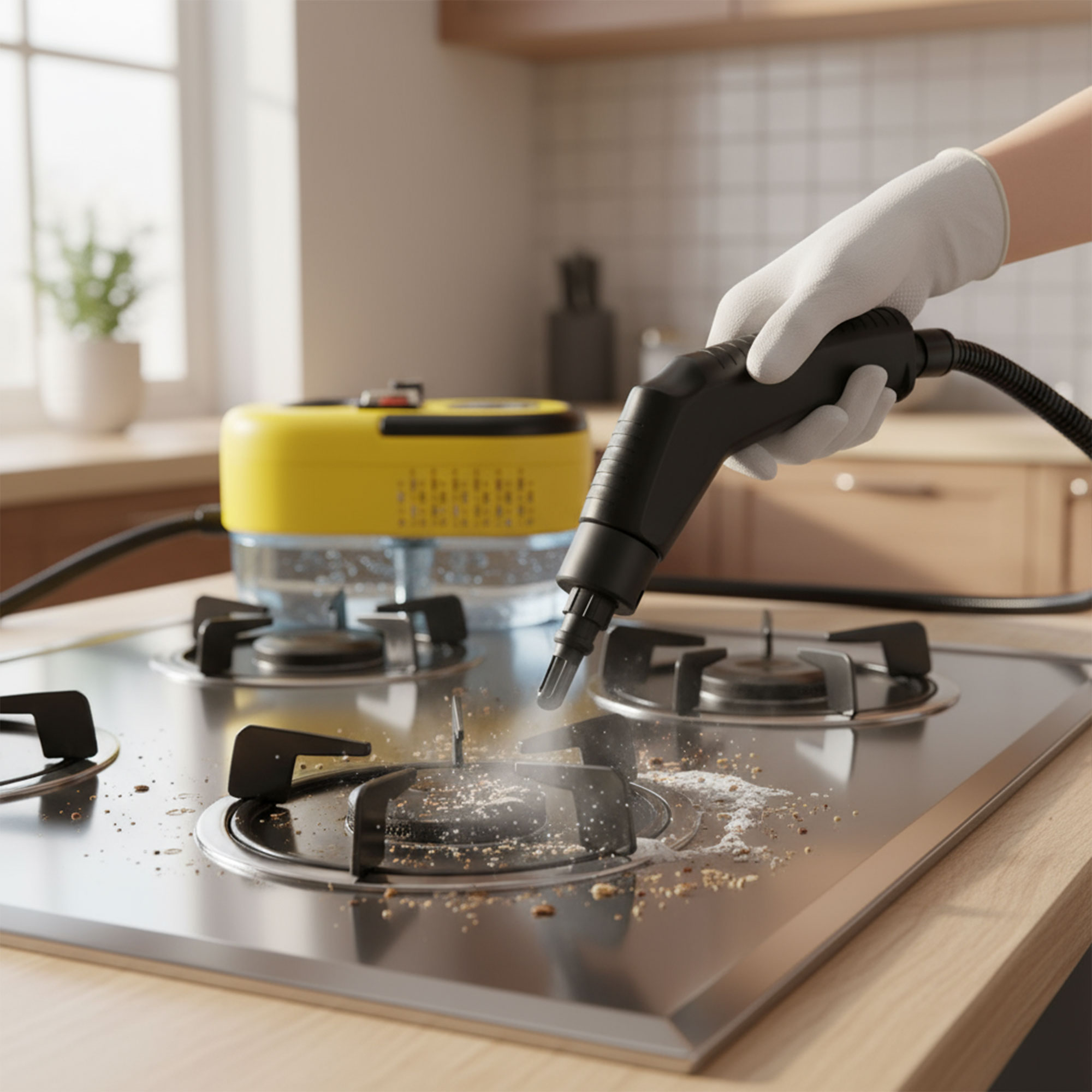 جهاز تنظيف بخار دينكس ضغط عالي وضمان عامين - الصورة 4